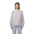 Autumn and Winter Solid Color Round Neck Knitted Sweater Casual Loose Knitted Pullover Knit Sweater Pullover for Women