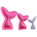 3D Silicone Mermaid Tail Mold Baking Cake Decoration Jelly Sugar Craft Chocolate Fondant Mould Silicone Baking Mould