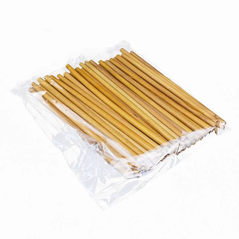 Wholesale Handmade Natural Reusable Yellow Bamboo Drinking Straws Customizable Logo Straws Best Selling Products
