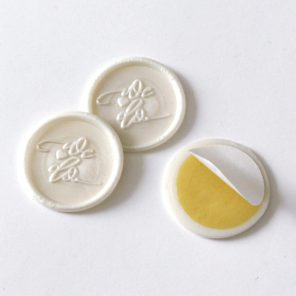 Cheap Price Custom White Simple Sealing Wax Gift Decoration for Wedding&Birthday Party