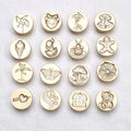 High Quality 2.5CM 3D Spring Series Surprise Gift Eabbit Wax Seal Stamp Head