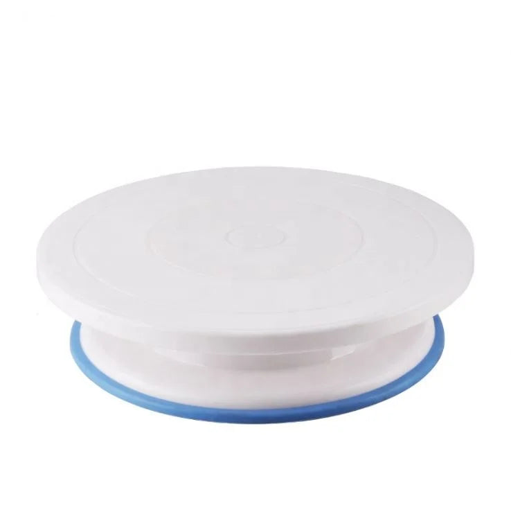 Hot Selling Plastic Cake Stand Cake Turntable Decorating Tools Cookies Pan Baking Tool Plastic Cake Plate Turntable