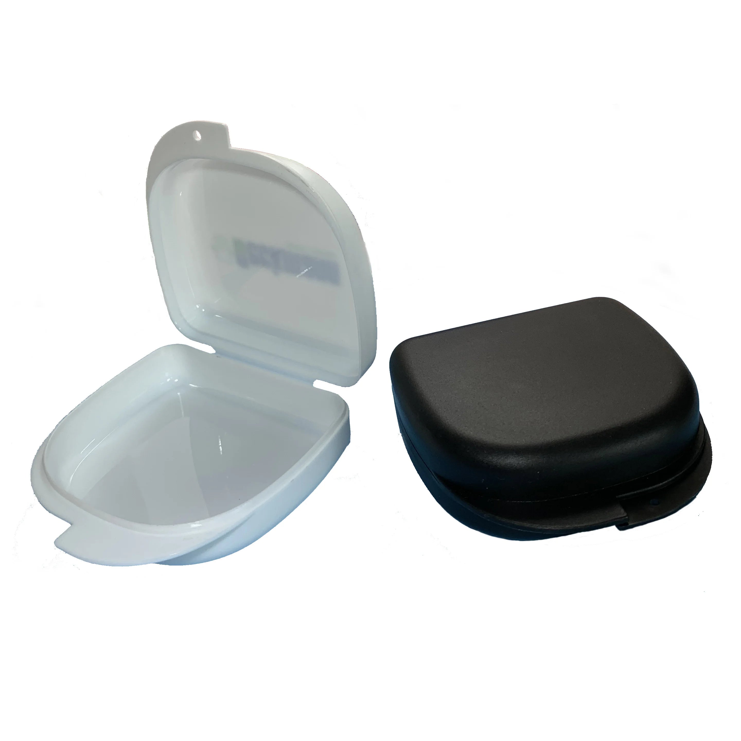 Matte Surface Dental Orthodontic Invisible Braces Aligner Case Plastic Box for Denture Retainer