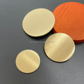 30 MM 32 MM 35 MM 40 MM Brass Challenge Coin Blanks Custom Engraved Blank Metal Coin