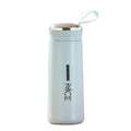 Online Hot Selling 400ml Water Cup Portable Student Outdoor Double Glass Water Cup Plastic Sealed Business Cup