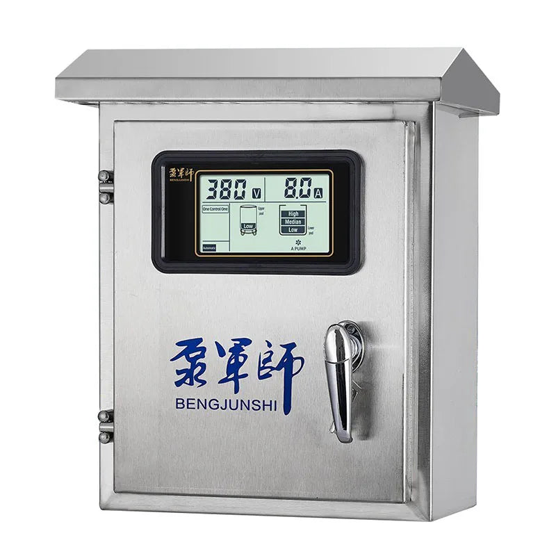 18.5KW/400VAC Auto/Manual Dry Run Protection Electrical Well Water Pump Controller for Water Transfer MegaBDM
