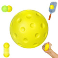 Professional 74mm PU Foam Pickleball for Indoor Outdoor Practice Quality Mute Foam Pickle Ball for Baseball Factory Wholesale