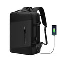 Large Capacity 17 Inches Nylon USB Charger Backpack Multifunction Anti-Theft Smart Laptop Bag Polyester Lining USB Charging Port