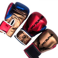 TJ Tiger BG02 PU MMA Muay Thai Boxing Gloves-Customizable Black/Red Bright Wholesale Adult Training & Punching Gloves MegaBDM