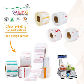 Custom Adhesive Hot or Frozen Food Safety Ingredient Honey Jar Bottle Seal Label Sticker Logo Printing Rolls