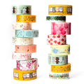 Vograce Custom Printed Colorful Packaging Decoration Washi Tape Paper Washi Tape Set