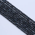 Zhuji Wholesale Natural 4-5mm Black Color Baroque Freshwater Pearl Beads Strands