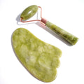 DIY Beauty Xiuyan Jade Jade Roller Set in Box Jade Roller Gua Sha Set Massage Products for Face Slimming