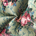 Wholesale 100% Polyester Cotton Flower Jacquard Tapestry Fabric Heavyweight for Curtains Sofas Bags Garments-Turkey Manufacturer