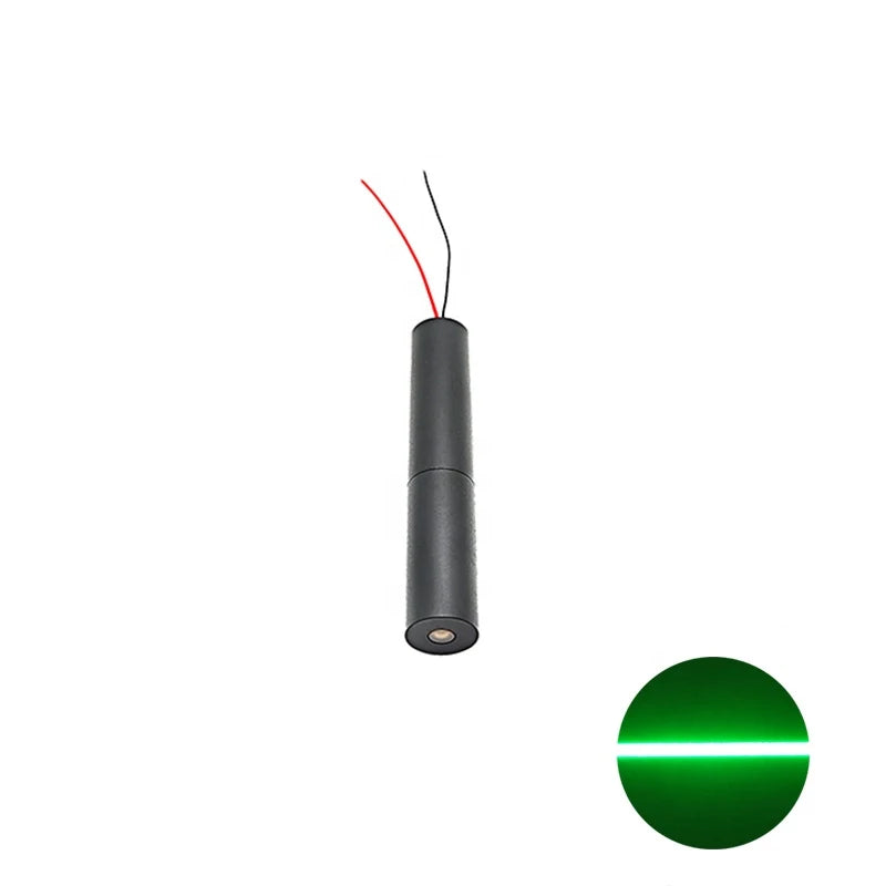 Hot Selling Factory Direct Sales Compact D16mm 520nm 10/20/30/50mw Single-Mode Green Line Laser Module Industrial Grade