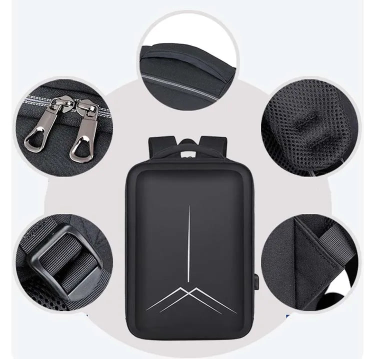 Factory Price Business USB Custom Smart Waterproof Lightweight Anti-Theft School Bags Oxford Laptop Backpack with USB