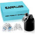 Convenient Music Fidelity Earplugs Liquid Silicone Music Filter Bass Wear for Hearing Protection