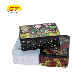 Custom Square/Rectangle Food Grade Recyclable Tinplate Box Offset Printing Glossy Surface ISO9001 Certified Mobile Phone