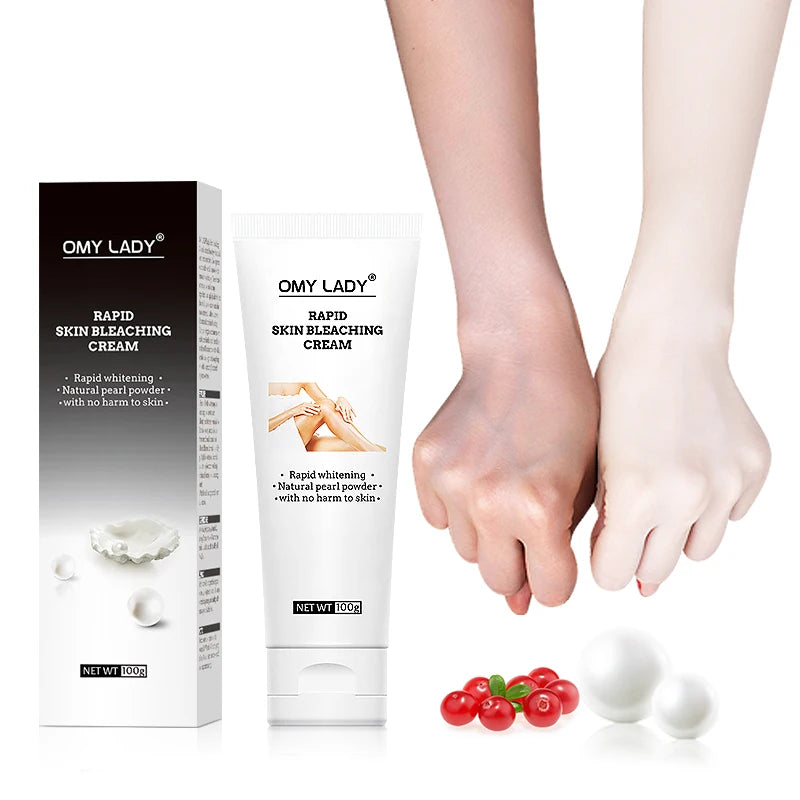 Wholesale Omylady Dark Skin Black Skin Whitening India Bleaching Cream Private Label