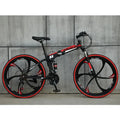 Manufacturer Customized 20 Inch Folding Gift Mountain Bike 6-speed Snow Bicycle Men's and Women's Gift Bike