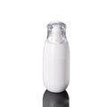 50ml Cosmetic Bottle with Pump for Skin Care Cream Round Cylinder Body Lotion Bottle Screw Cap Pump Sprayer Sealing Type