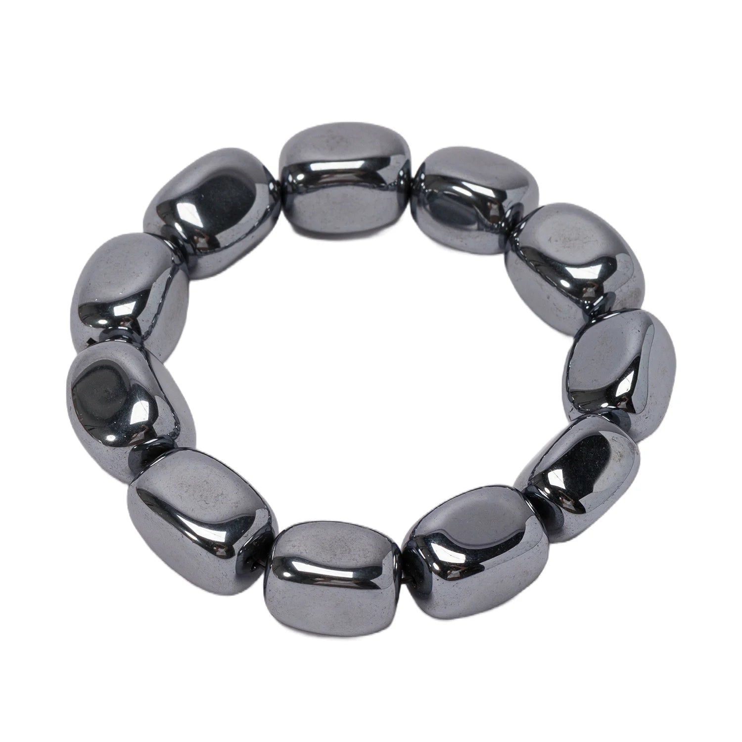 Terahertz Bracelet with Energy Stone Elastic Thread Promotes Blood Circulation Terahertz Bracelet Improves Fitness
