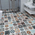 60CM*5M Waterproof 3D Floor Paper European Pvc Peel and Stick Epoxy Floor Wallpaper Self Adhesive Painting Floor Paper