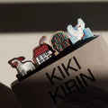 Cute Animal Embroidered Felt Bookmark Soft Polyester Fabric Page Marker Creative Reading Gift MegaBDM