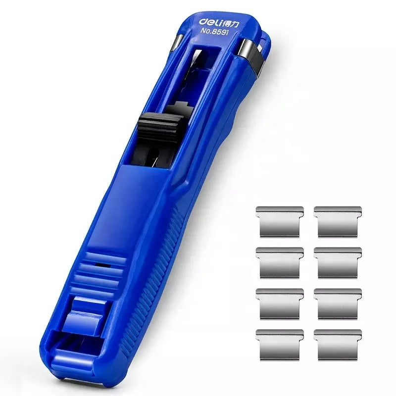 Hot Sale Portable Binding Folder Metal Paper Clip Dispenser