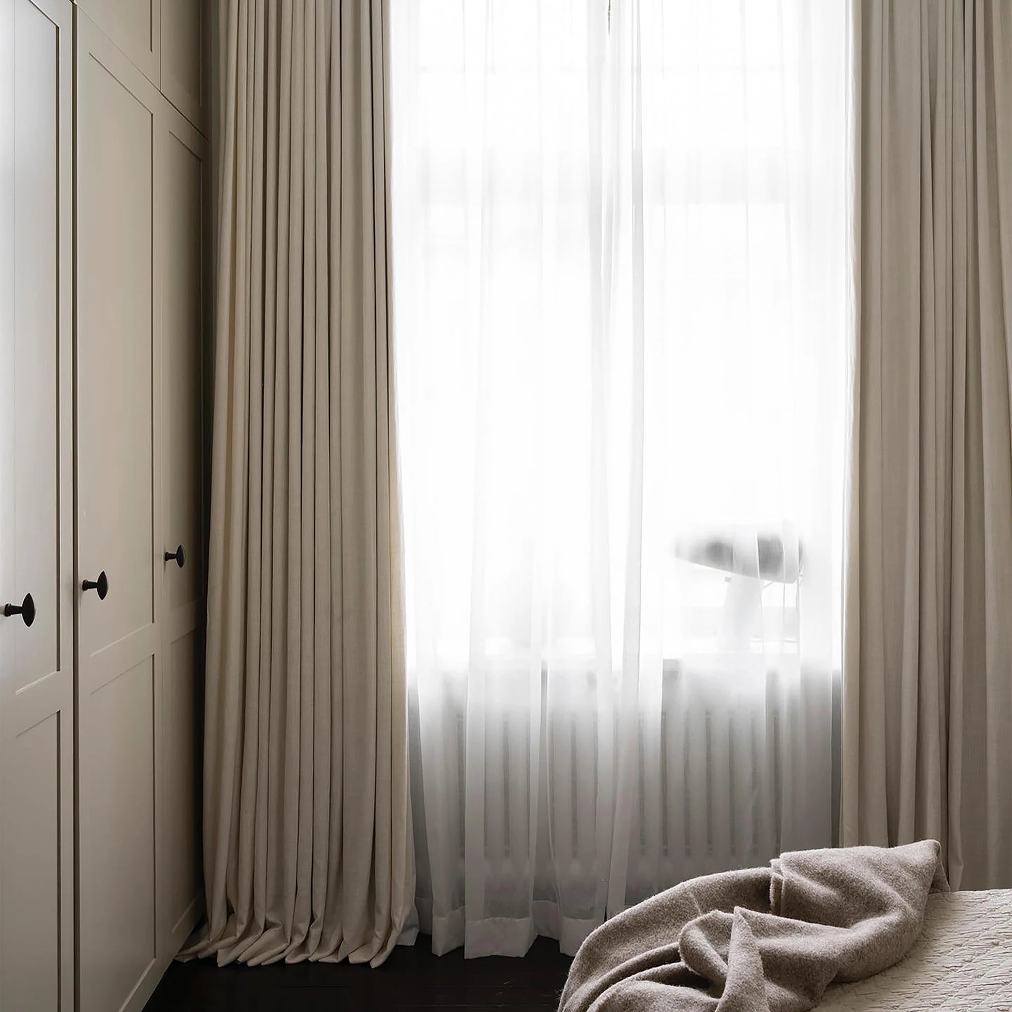 Customizable Heavy Polyester Wave Curtains Blackout Blackout Curtains