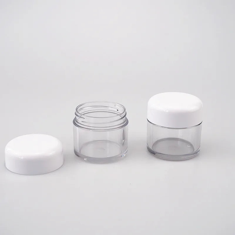 50g clear Plastic Face Cream Jar