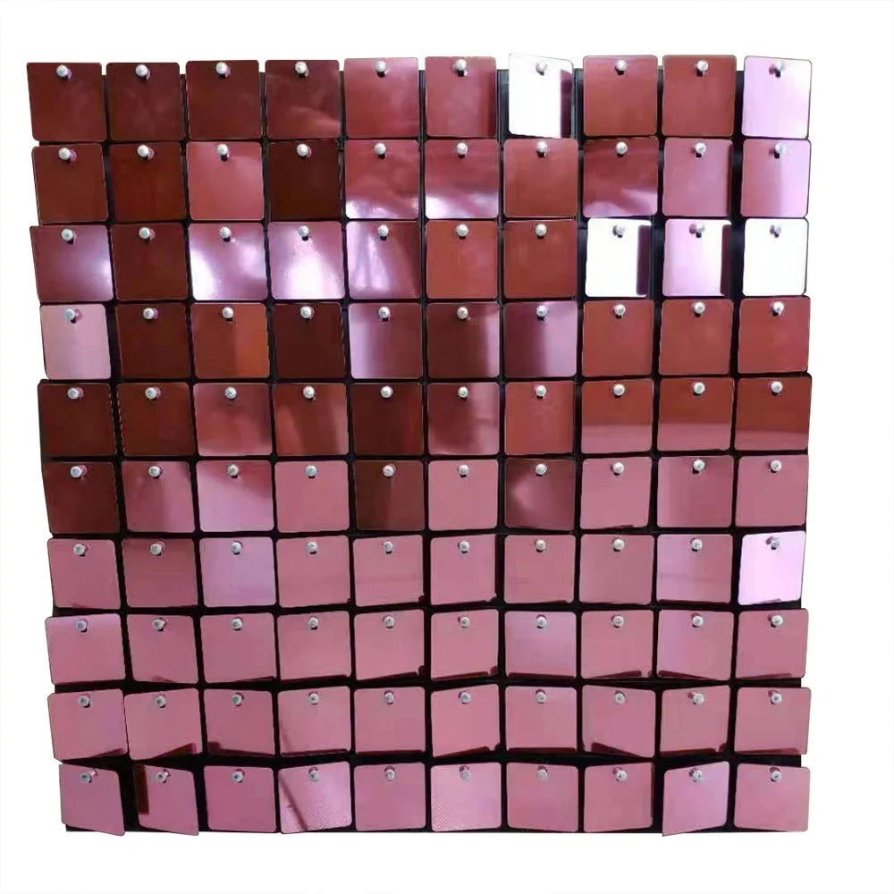 2026 Hot Sale Decorative Shimmer Wall pink for Event