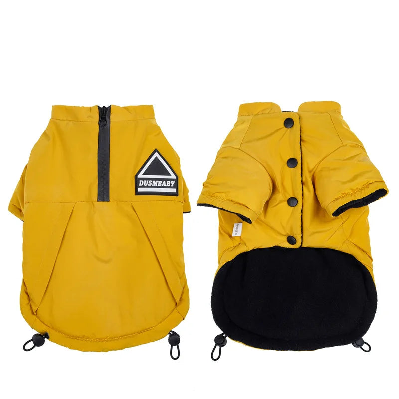 Wholesale Stocked Warm Fleece Dog Jackets Coat for Winter Windproof Waterproof