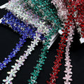 D025 Top Grade clear Crystal Body Chain Bridal With 10mm Diamond Chain Rhinestone Body Chain