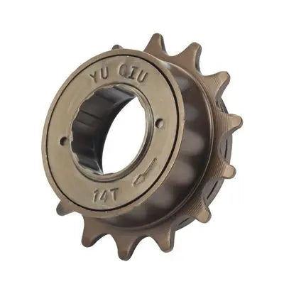 Folding Bicycle 14T Tooth Single Speed Freewheel Sprocket Brown