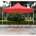 Red Custom Folding Cheap Pop up Tent for Outside Outdoor Exhibition Event 3X3 Steel Advertising Canopy Tent