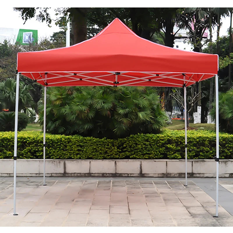 Red Custom Folding Cheap Pop up Tent for Outside Outdoor Exhibition Event 3X3 Steel Advertising Canopy Tent