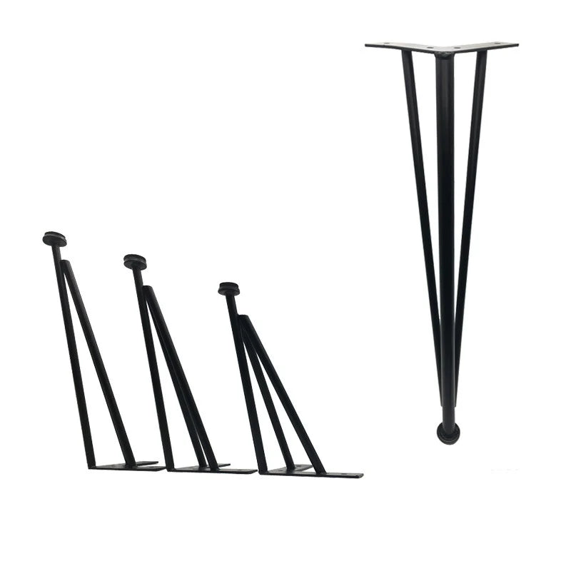 10 12 17 Inches Hairpin Metal Dining Table Legs Steel Table Legs for Sale SL-179