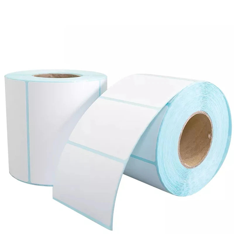 Factory Hot Sell 40mm X 60mm Adhesive Sticker Printing Direct Thermal Paper Labels for Custom Packaging & Promotion