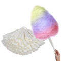 Luxury  White Cotton Candy Cones Disposable Cotton Candy Paper Cones for Cotton Candy