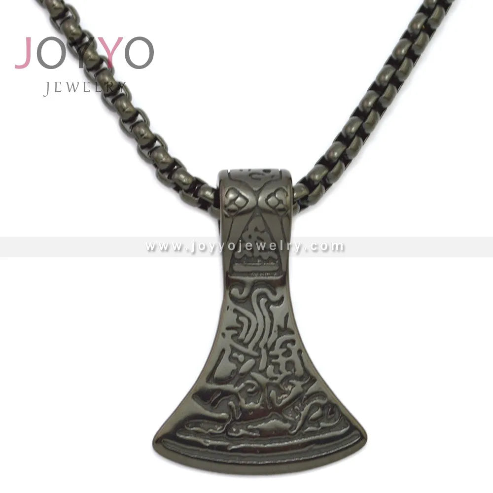 Men's Jewelry Wholesale European and American Viking Fashion Jewelry Pendant Stainless Steel Jewelry Pendants