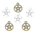 Star Charms 25*20mm Tibetan Silver Plated Pendants Antique Jewelry Making DIY Handmade Craft L314