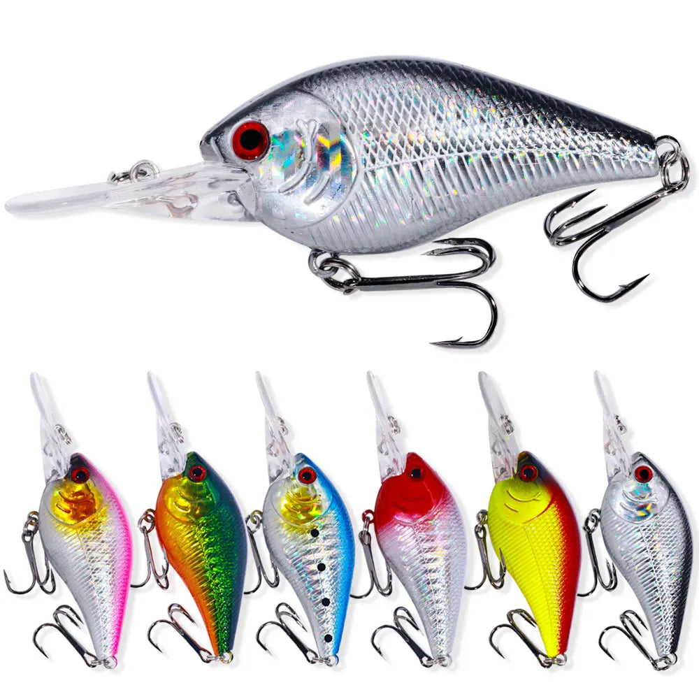8.8cm-12.5g Wholesale 3D Lifelike Eyes Minnow Hard Crankbait Wobblers Swimbait Fishing Lure Crankbait Wobbler MegaBDM