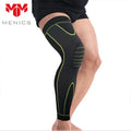 Menics OEM/ODM Nylon Warm Extended Knitted Knee Pads for Sports Cycling Running Fitness Protection with Flexible Bracket Straps