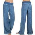 Factory Wholesale Wide Leg Jeans Loose Straight Plus Size Women Jeans