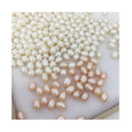 7-11 mm Rice Nature Freshwater Pearlloose Pearl. AAA Quality HALF Hole Drilled