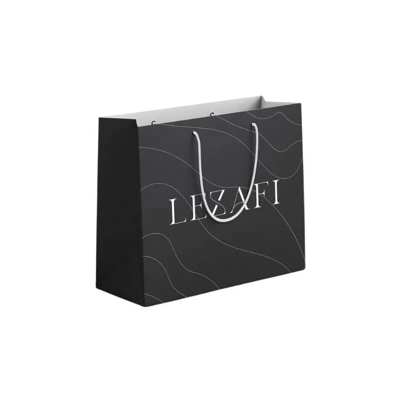Customized Clothing Paper Bag Custom Luxury Gift Shopping Paper Bag With Your Own Logo