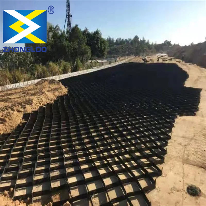 HDPE Geocell Retaining Walls Welding Geocell Ground Gravel Grid Ground Stabilization Grid Hdpe Honeycomb