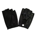 Sample Support 2026 Summer Half-finger Sheepskin Leather Driving Gloves for Men Air Holes Biking Gloves