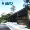 Modern Outdoor Wall Cladding Panel Hot Sale Waterproof Bamboo Siding Anti-Static Fireproof Graphic Design Solution